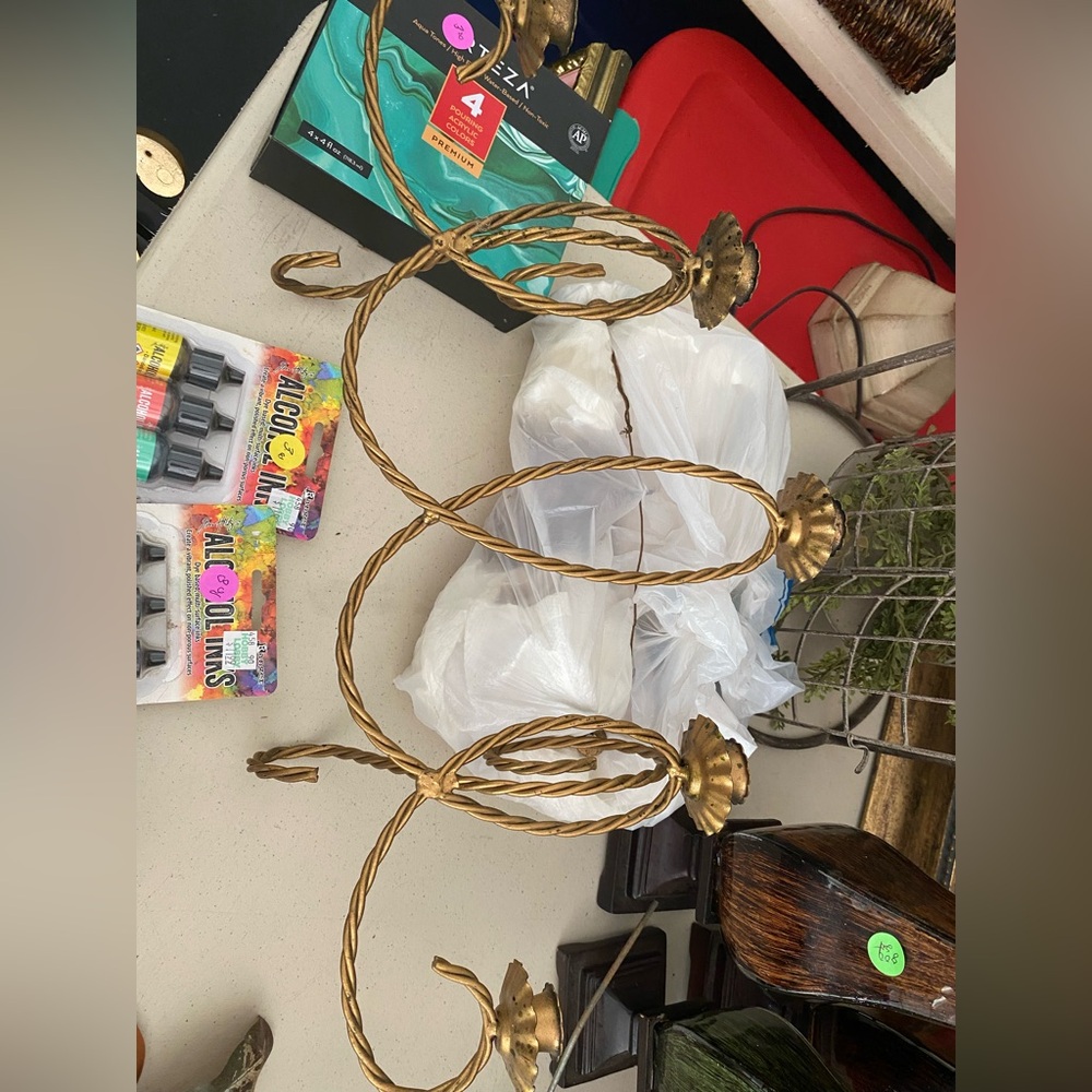 Home Interiors Gold Wall Sconces